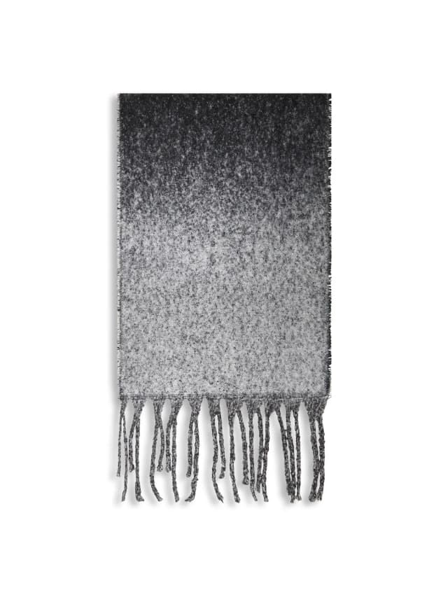 James Lakeland Ombre Scarf in Black, image 1 of 1 from Fenwick