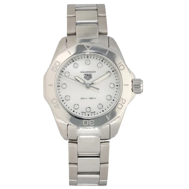 TAG Heuer Aquaracer WBP1416-1 30mm Stainless Steel Watch from H&T, photo 1 of 1