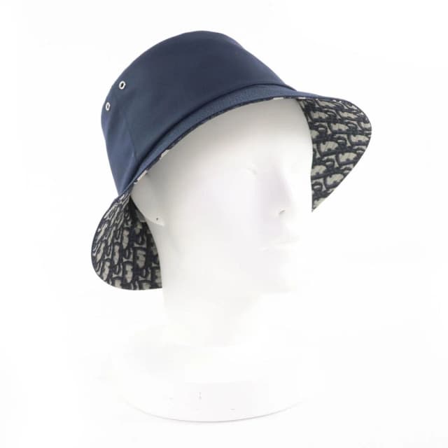 Dior Oblique Bucket Hat Blue in Blue from The Reluxe, photo 1 of 1