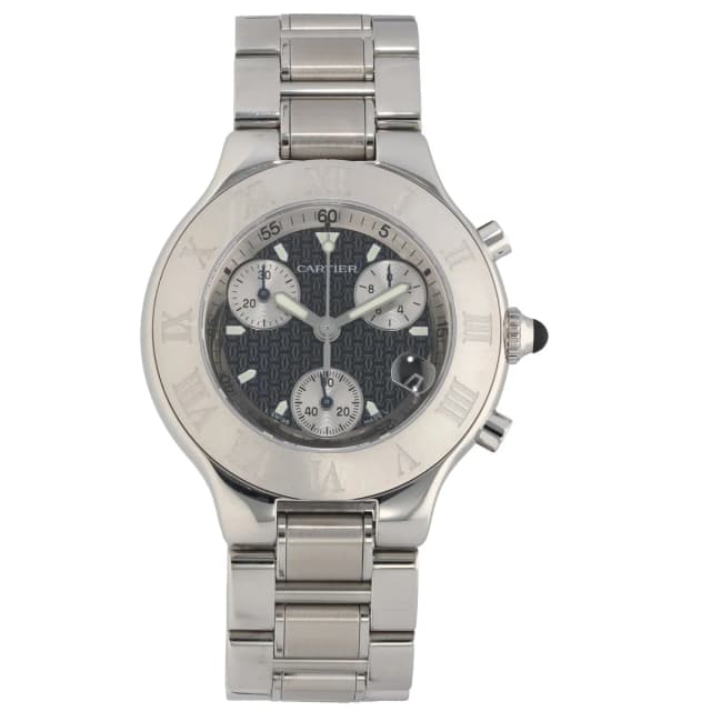 Cartier Must 21 W10172T2 38mm Stainless Steel Watch from H&T, photo 1 of 1