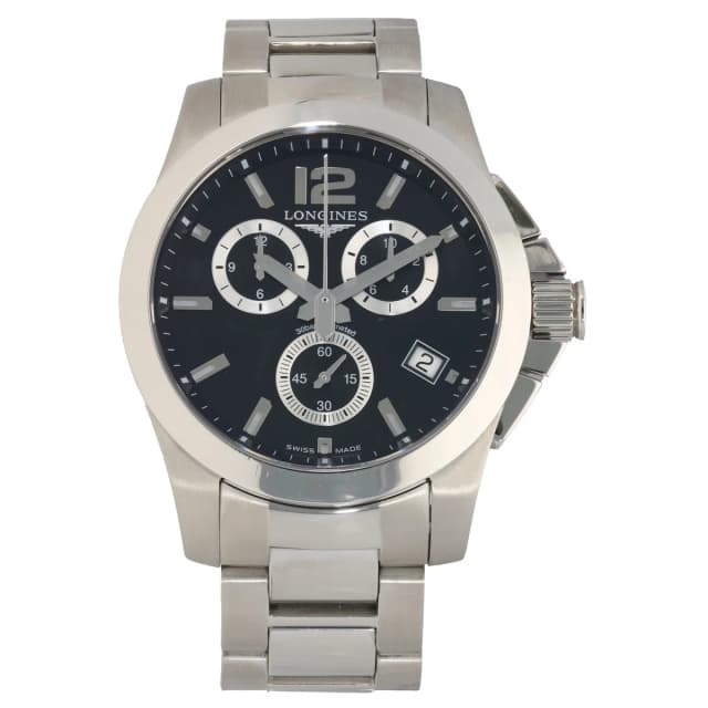 Longines Conquest L3.660.4 41mm Stainless Steel Watch from H&T, photo 1 of 1