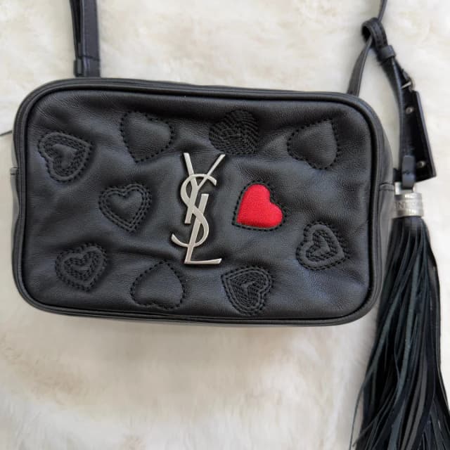 Saint Laurent Heart Lou Camera Bag in Lambskin from SparklesnDreams, photo 1 of 1