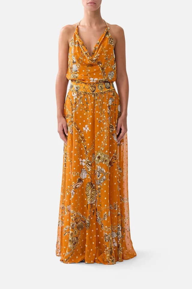 Camilla eBoutique SHEER WIDE LEG PANT TALISMANS OF TURKIYE, image 1 of 1 from CAMILLA