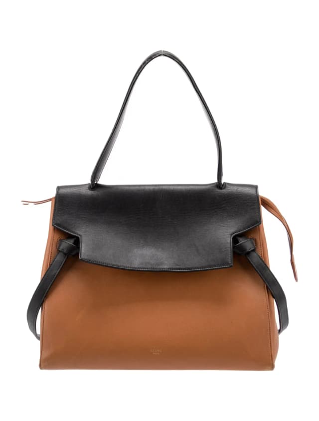 Celine Belt Bag Other bag in brown|red Suede from The RealReal, photo 1 of 1