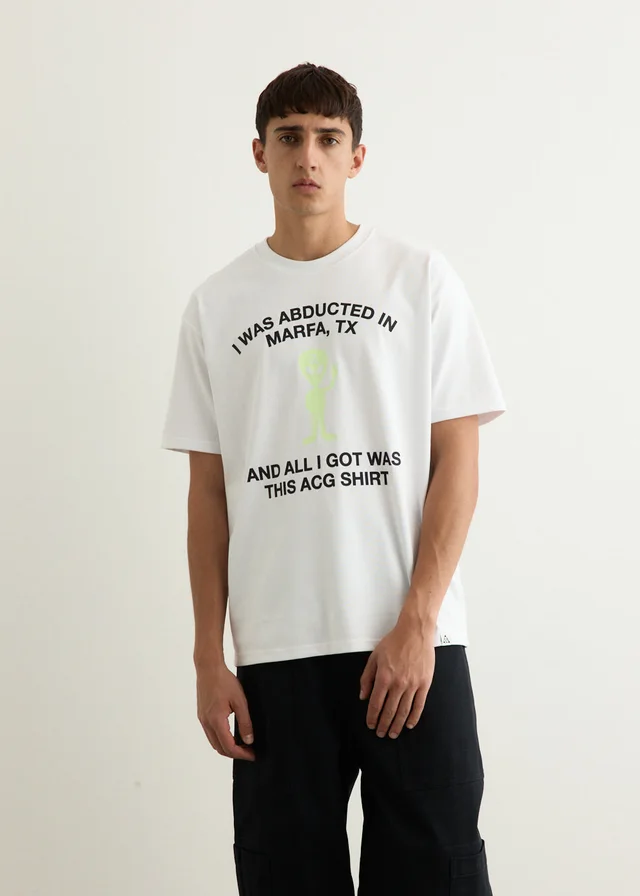 Nike ACG Alien T-Shirt in SUMMIT WHITE, image 1 of 1 from Incu