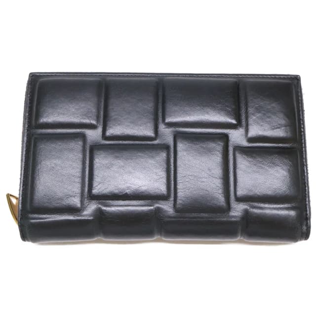 Bottega Veneta Padded Zip Wallet in Leather from The Reluxe, photo 1 of 1