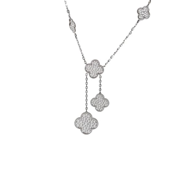 Van Cleef & Arpels Diamond Magic Alhambra 6 Motifs Necklace 2023 from The Purse Affair, photo 1 of 1