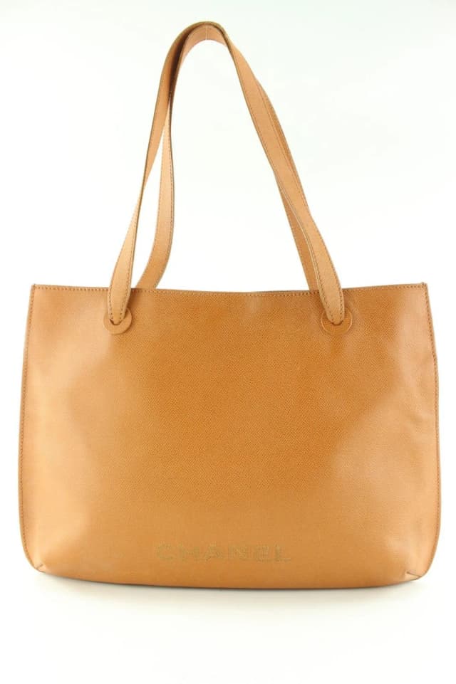 Chanel Sesame Brown Tan Caviar Leather Shoulder Bag Tote in Brown Caviar leather from Bagriculture, photo 1 of 1