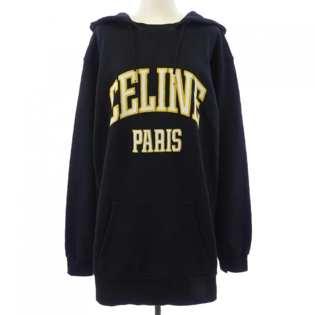 Celine Oversize Hoodie Black in Black from The Reluxe, photo 1 of 1