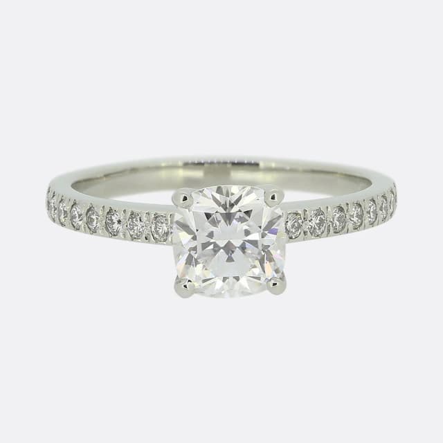 Tiffany & Co. 1.04 Carat Diamond Engagement Ring from The Vintage Jeweller, photo 1 of 1
