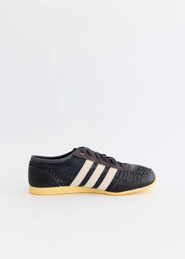 Adidas Women's Japan Decon 'Utility Black' Sneakers in UTIBLK CREWHT ORGTIN, image 1 of 1 from Incu