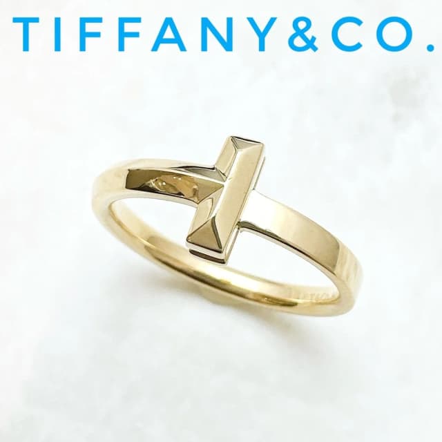 Tiffany & Co. T One Yellow Gold Ring in Yellow from The Reluxe, photo 1 of 1