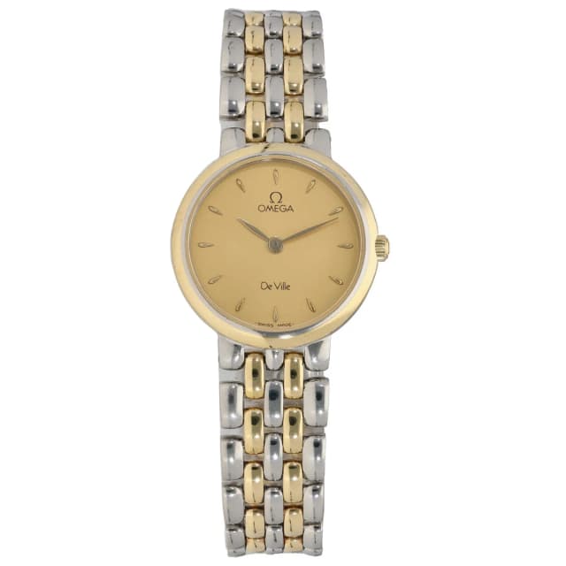 Omega De Ville 7260.11.00 23.5mm Bi-Colour Watch from H&T, photo 1 of 1