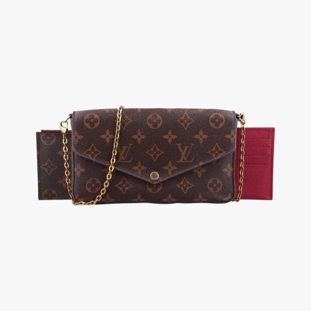 Louis Vuitton Pochette Felicie Monogram Brown Canvas in Brown Canvas from The Reluxe, photo 1 of 1