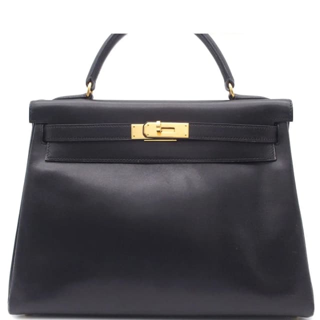 Hermès Kelly 32 Handbag in Box leather from The Reluxe, photo 1 of 1