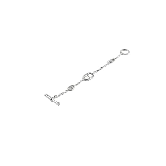 Hermès Chaine D'Ancre Silver Bracelet in Silver from The Purse Affair, photo 1 of 1