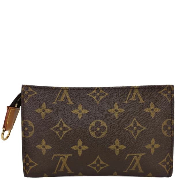 Louis Vuitton Monogram Canvas Accessory Pouch Brown in Brown Coated canvas from Dallas Designer Handbags, photo 1 of 1