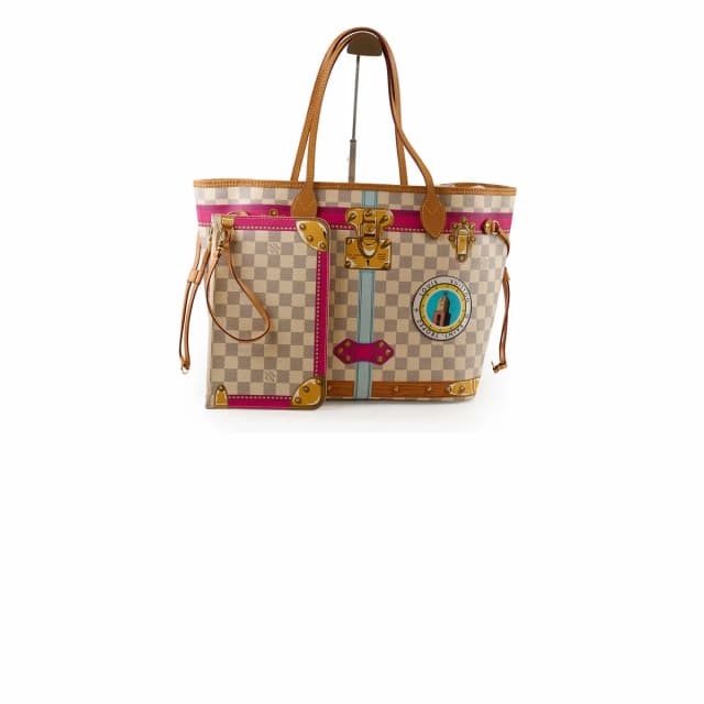 Louis Vuitton Neverfull MM Summer Trunk in Canvas from The Purse Affair, photo 1 of 1