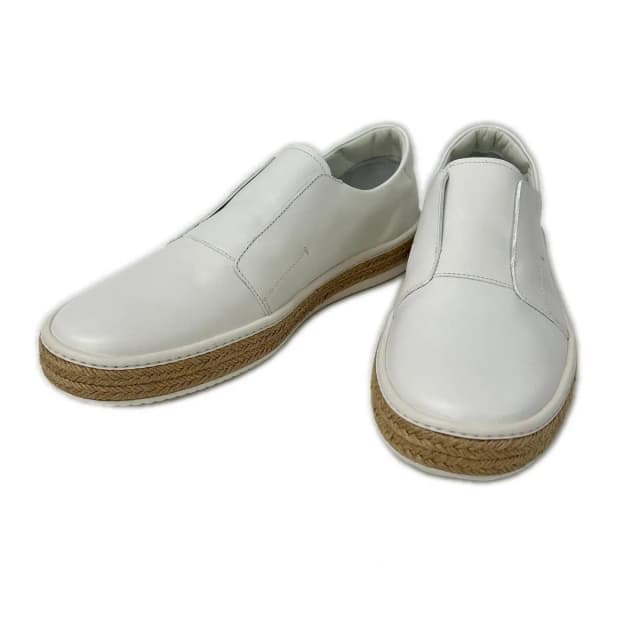 Prada Espadrilles Sole Slip in Leather from The Reluxe, photo 1 of 1