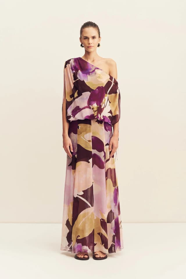 Shona Joy GIA OFF SHOULDER BLOUSON MAXI DRESS, image 1 of 1 from Shona Joy