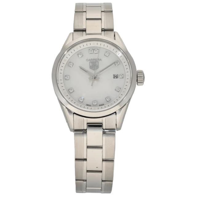 TAG Heuer Carrera WV1411 27mm Stainless Steel Watch from H&T, photo 1 of 1
