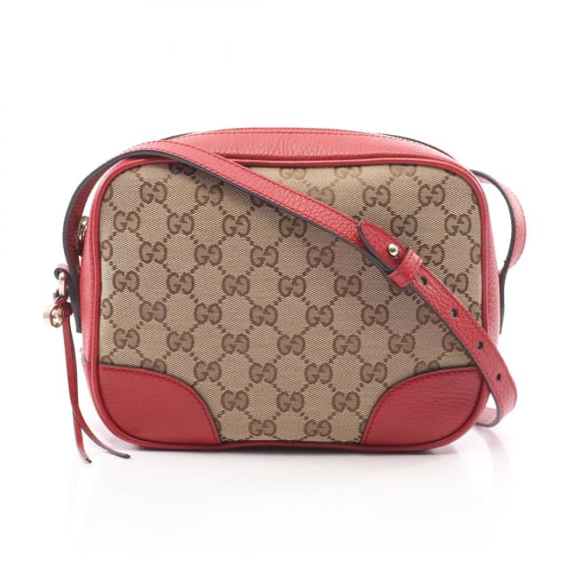 Gucci Shoulder Bag Bree GG Canvas Beige Brown in Brown Canvas from The Reluxe, photo 1 of 1