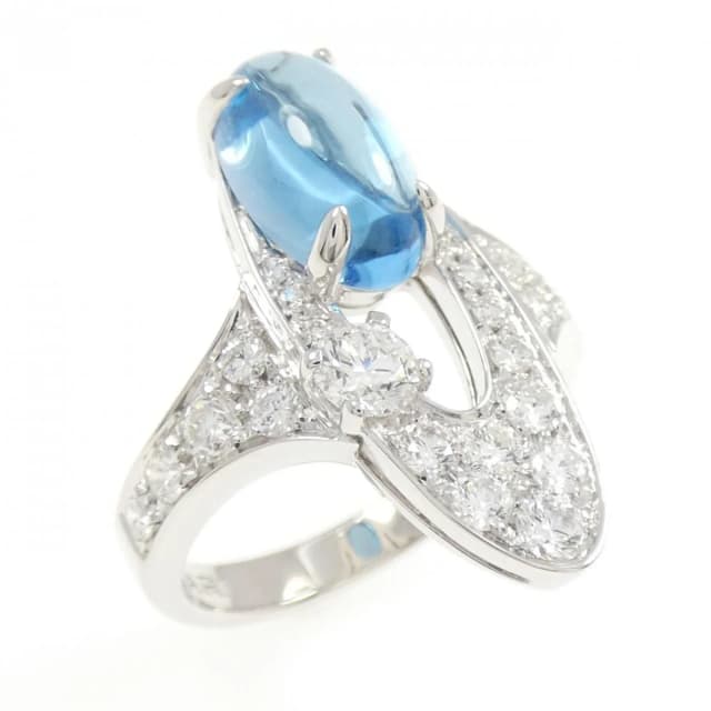 Bvlgari Elysia Ring White Gold in White from The Reluxe, photo 1 of 1