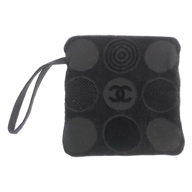 Chanel Dot CC Logo Travel Bag Black in Black from The Reluxe, photo 1 of 1