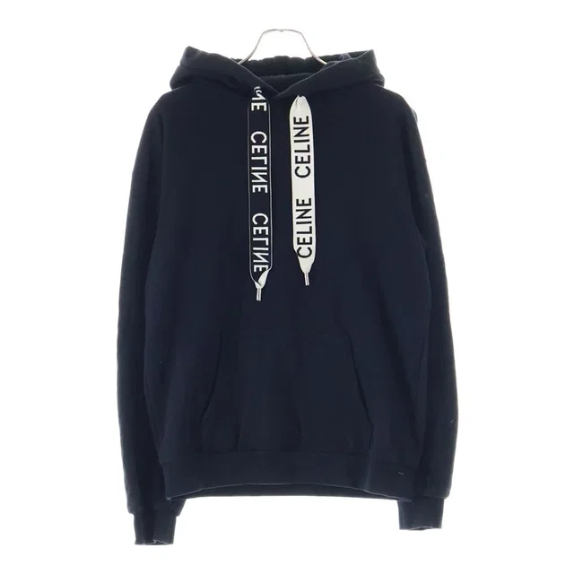 Celine Loose Hoodie Pullover Sweatshirt Black in Black from The Reluxe, photo 1 of 1