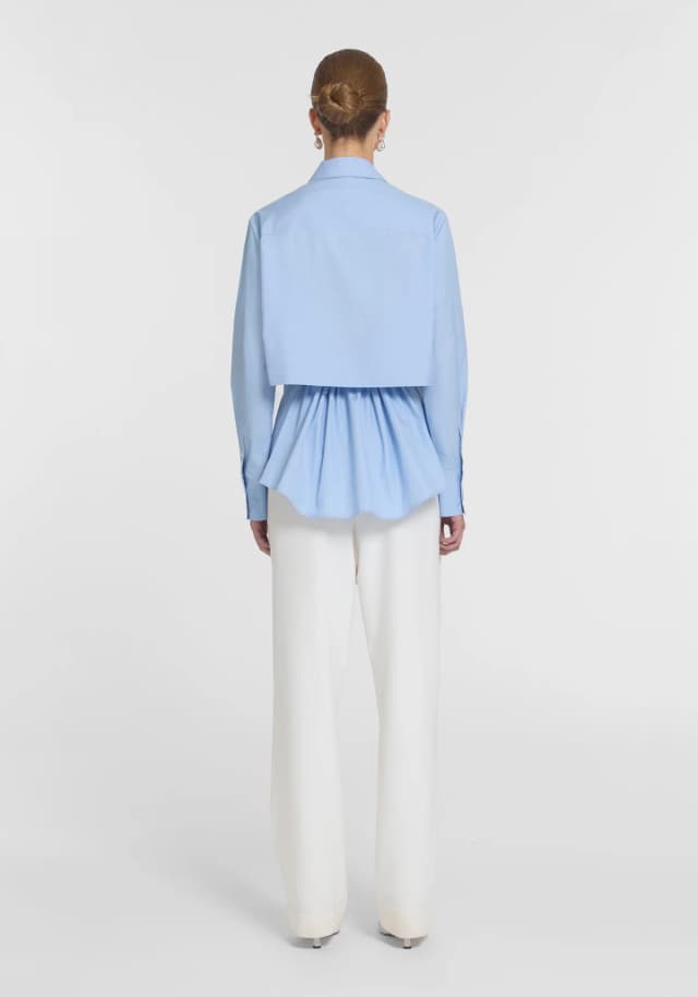 VIKTORIA & WOODS Divinity Shirt in TOPAZ, image 1 of 1 from Viktoria & Woods
