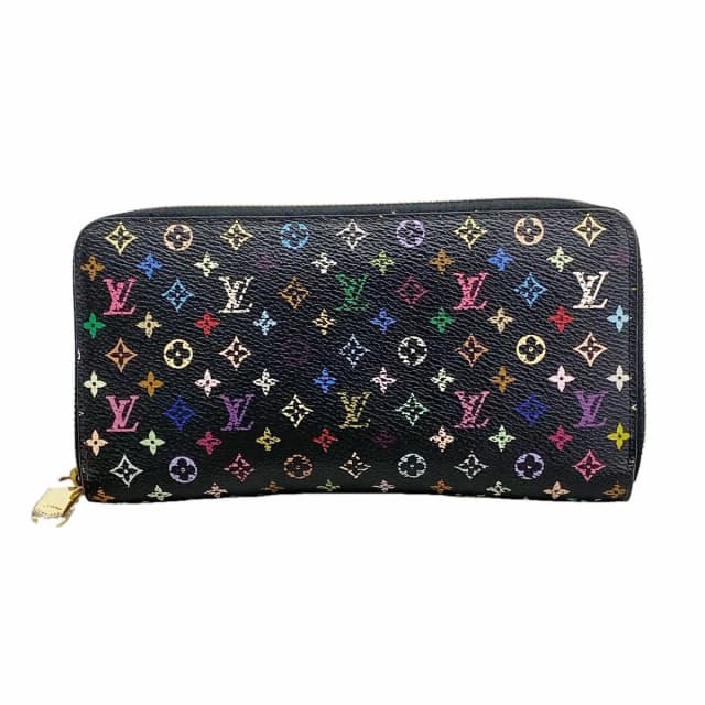 Louis Vuitton Wallet Monogram Multicolor Zippy Noir Grenat in Black from The Reluxe, photo 1 of 1