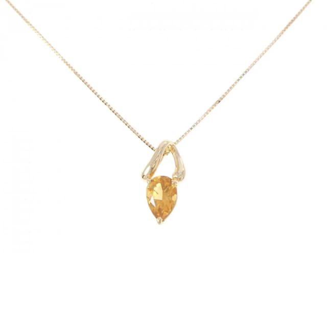 Tasaki citrine necklace in 18k yellow gold from KOMEHYO, photo 1 of 1