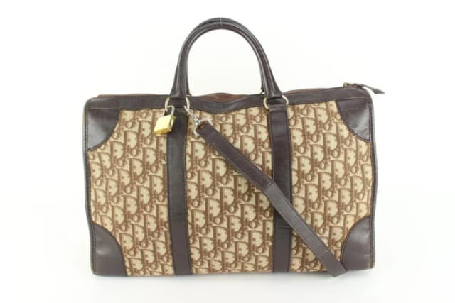 Dior Monogram Trotter Suitcase Trunk with Strap in Canvas from Bagriculture, photo 1 of 1