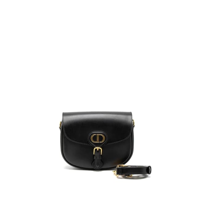 Medium Dior Bobby Bag Calfskin Black GHW in Black Calfskin from EMIER, photo 1 of 1