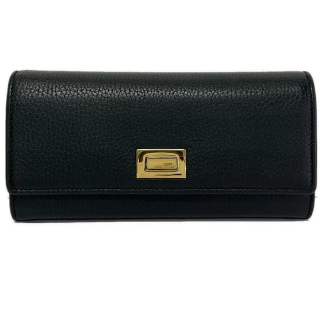 Fendi Wallet Peekaboo Black Leather in Black Leather from The Reluxe, photo 1 of 1