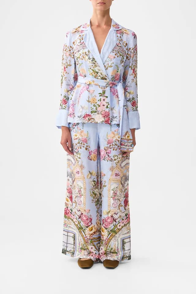 Camilla eBoutique PYJAMA SUIT JACKET TILED IN TIME, image 1 of 1 from CAMILLA