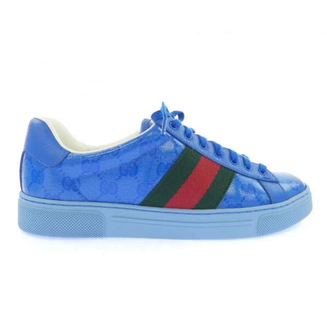 Gucci Ace Sneakers Blue in Blue from The Reluxe, photo 1 of 1