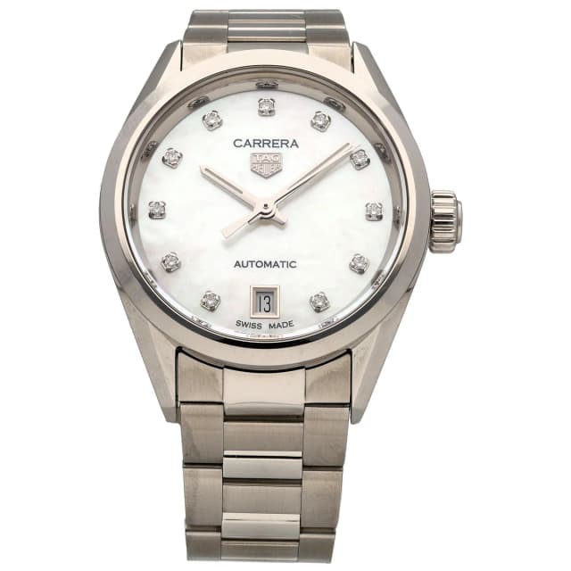 TAG Heuer Carrera WBN2412 29mm Stainless Steel Watch from H&T, photo 1 of 1