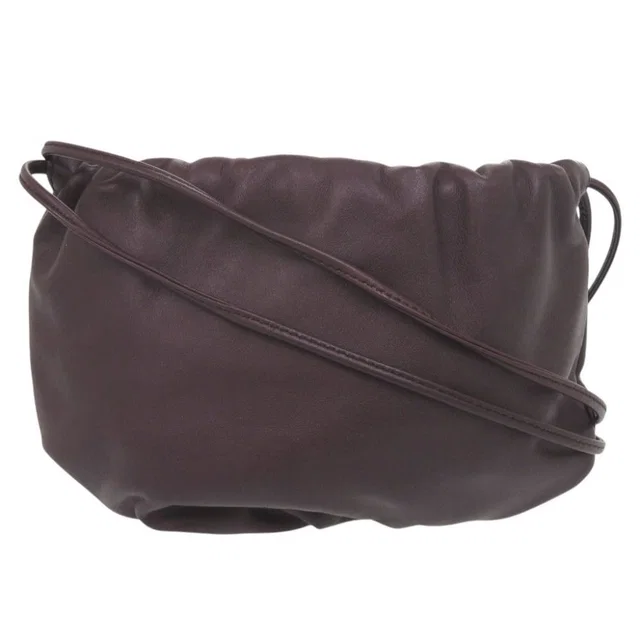 Bottega Veneta Mini the Valve Leather Purple Shoulder Bag in Purple Leather from The Reluxe, photo 1 of 1