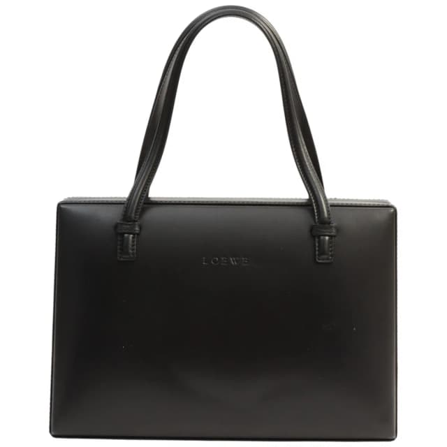 Loewe Logo-embossed handbag, black from VINTAGE QOO TOKYO, photo 1 of 1