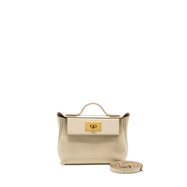 Hermès Mini 24/ 2424-21 Evercolor Beton GHW Stamp B in Leather from EMIER, photo 1 of 1