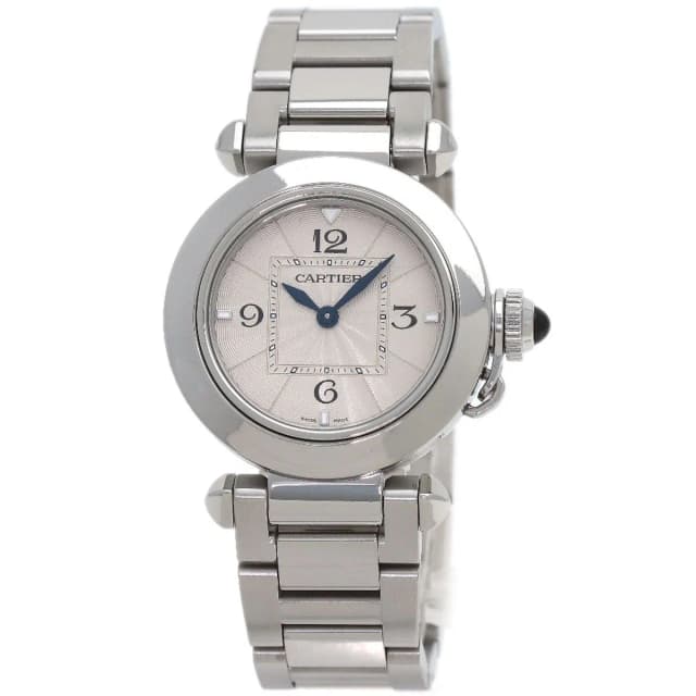 Pasha de Cartier Watch SS in Leather from The Reluxe, photo 1 of 1