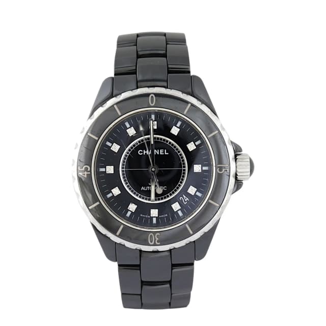 Chanel J12 Diamond 38mm Watch in Ceramic from Luxe.It.Fwd, photo 1 of 1