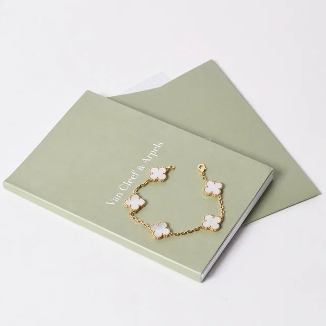 Van Cleef & Arpels Vintage Alhambra Bracelet 5 Motifs Shell from The Reluxe, photo 1 of 1