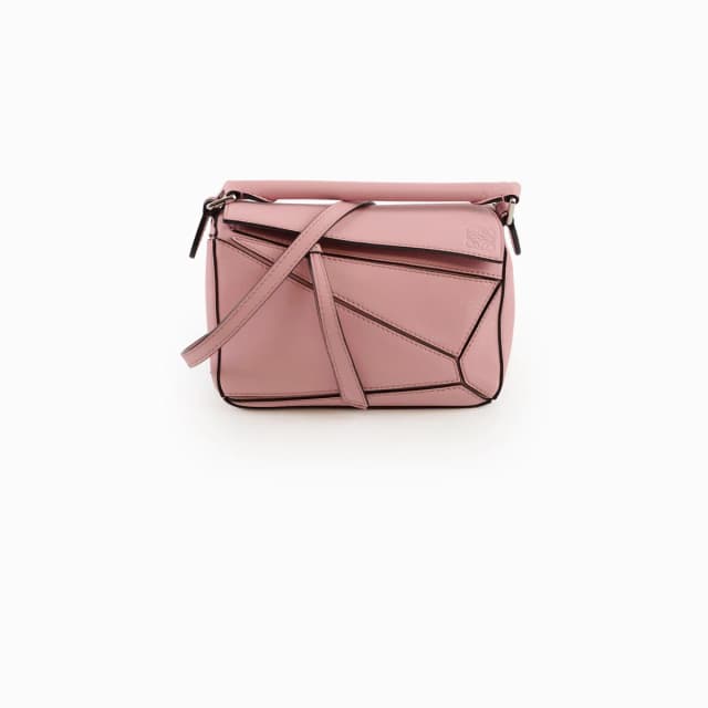 Loewe Mini Puzzle Pink in Pink Leather from The Purse Affair, photo 1 of 1