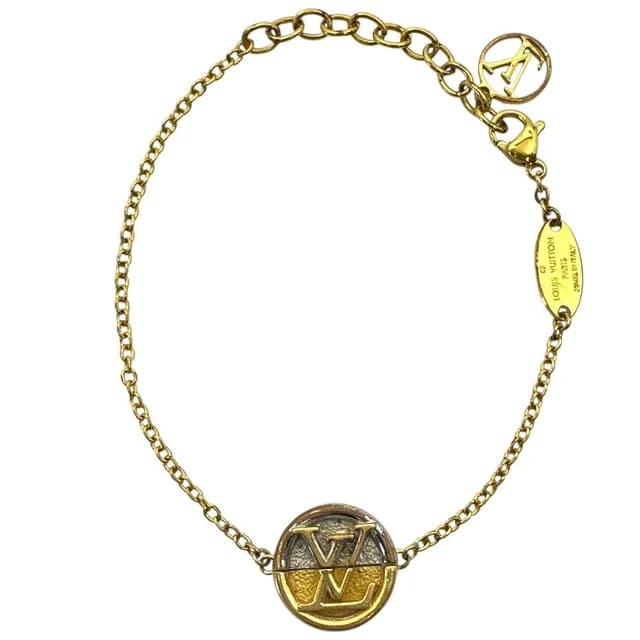 Louis Vuitton Bracelet L To Monogram Gold Silver in Gold from The Reluxe, photo 1 of 1