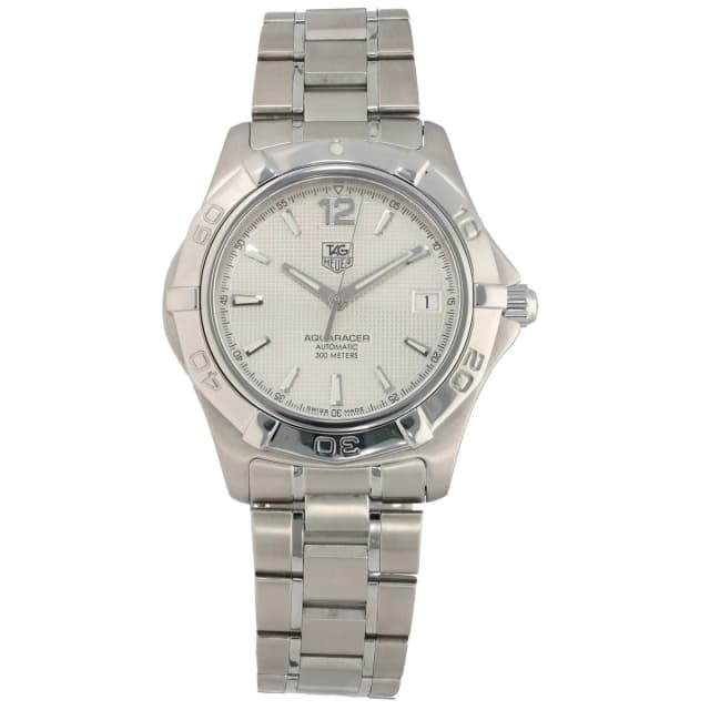TAG Heuer Aquaracer WAF2111 38.5mm Stainless Steel Watch from H&T, photo 1 of 1