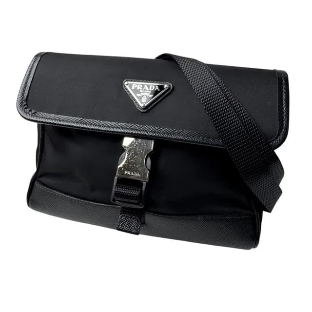 Prada Smartphone Shoulder Mini Bag in Saffiano leather from The Reluxe, photo 1 of 1