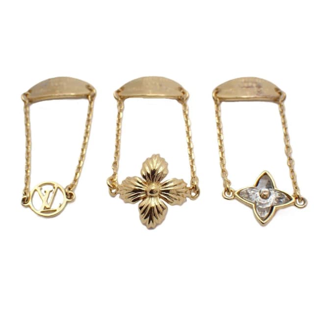 Louis Vuitton Set Bague Blooming Strass Ring Gold Color in Gold from The Reluxe, photo 1 of 1