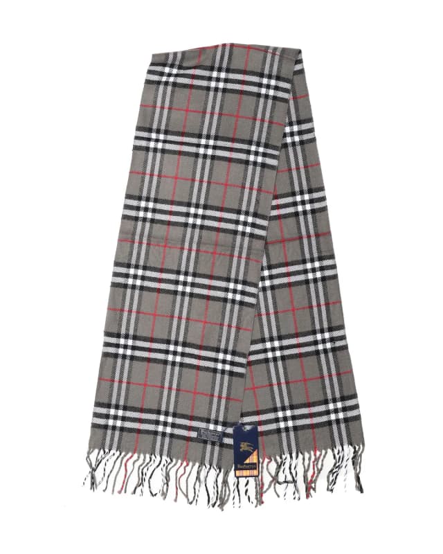 Burberry Nova Check Cashmere Scarf in Cashmere from A Retro Tale, photo 1 of 1